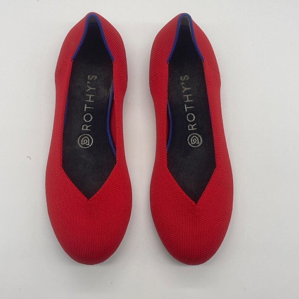 Rothy’s Knit Shoes – Size 8 – Scarlet Red